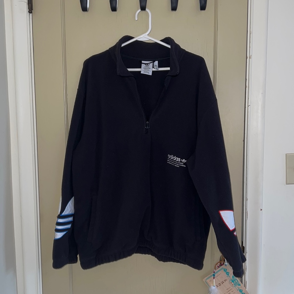 Adidas black sweatshirt